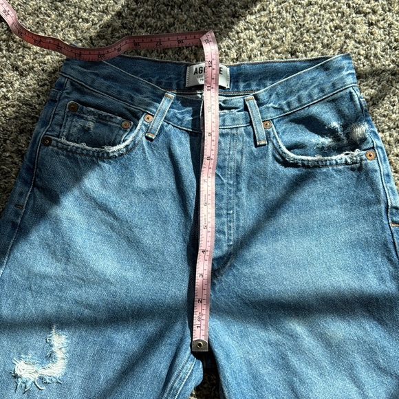 Agolde High Rise Straight Leg in Arrival 24 - Picture 3 of 6